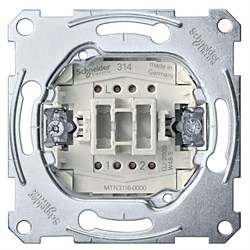 Мех-м 1-кл переключателя  10А, 250В QuickFlex Merten MTN3116-0000 - фото 42168