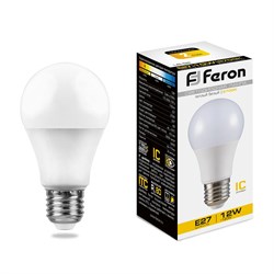 Лампа светодиодная, 32LED(12W) 230V E27 2700K, LB-93 Feron 25489-1 - фото 42650