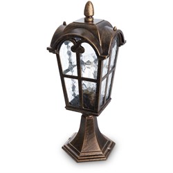 Светильник садово-парковый, 60W 230V E27 черное золото, PL105 Feron 11297-1 - фото 52846