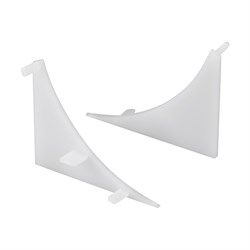 Заглушка для KARNIZ-HIDE правая (arlight, Пластик) 022011 - фото 56160