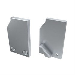 Заглушка для ALM-GLASS-10 левая глухая (arlight, Металл) 026733 - фото 56407