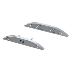 Заглушка для ALM-FLAT-R серая (arlight, Пластик) 026741 - фото 56903