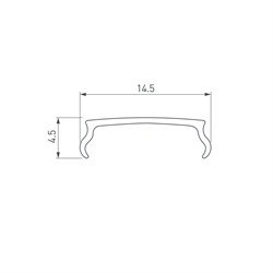Экран F прозрачный для PHS (arlight, Пластик) 013293 - фото 58356