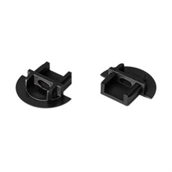 Заглушка для MIC-F чёрная с отверстием (arlight, Пластик) 030796 - фото 59371