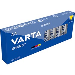 Батарейки VARTA ENERGY LR6 АА BL10 (коробка 10) 4008496635023 - фото 61085