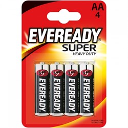 Батарейки ENERGIZER EVEREADY АА/R6 BL4 (блистер 4шт) 7638900083590-1 - фото 62293
