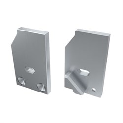 Заглушка для ALM-GLASS-10 правая с отверстием (arlight, Металл) 026736 - фото 62341