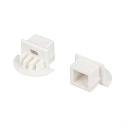 Заглушка для PDS-F белая с отверстием (arlight, Пластик) 026207 - фото 64181