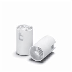 Патрон 64001 VS   Е14 пласт 210° белый гладкий под защитный колпачёк 109384.01 - фото 6440