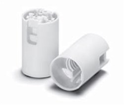 Патрон 64001 VS   Е14 пласт 210° чёрный гладкий под защитный колпачёк 109383 - фото 6484