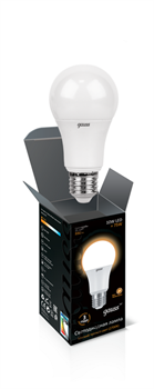 Лампа Gauss LED A60 10W E27 2700K 1/10/40 LD102502110 - фото 6553