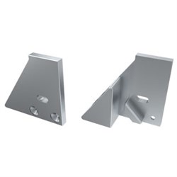 Заглушка для ALM-GLASS-10 с опорой правая с отверстием (arlight, Металл) 026740 - фото 65868