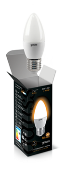 Лампа Gauss LED Candle 4W E14 2700K 1/10/50 EB103101104 - фото 6600