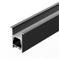 Профиль SL-COMFORT-3542-F-2000 ANOD BLACK (Arlight, Алюминий) 031765 - фото 66180