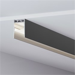 Профиль SL-COMFORT-2542-2000 ANOD BLACK (Arlight, Алюминий) 031729 - фото 67172