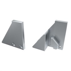 Заглушка для ALM-GLASS-6 с опорой левая глухая (arlight, Металл) 026729 - фото 67747