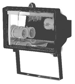 Прожектор FL- 2016-1      2xE27 MAX, Черный  -   АКЦИЯ! 664022 - фото 6776