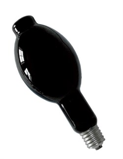 HSW    400W E40 UV-A ДРОССЕЛЬНАЯ ртутная черного стекла SYLVANIA 0023972 - фото 6808
