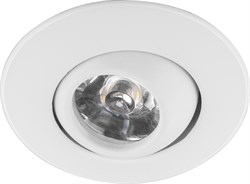 Светильник встраиваемый светодиодный, для подсветки мебели (ДВБ) FERON LN006, 1W 4000К (белый), 230V 29581 - фото 75619