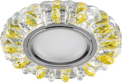 Светильник потолочный встраиваемый (ИВО) FERON CD916, под лампу с LED подсветкой 15LED*2835 SMD 4000 28989 - фото 75621