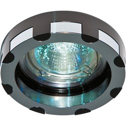 Светильник потолочный встраиваемый (ИВО) FERON DL193, классика MR16 G5.3, черный, круг, 85*85*40 мм, 18761 - фото 75650