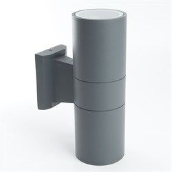 Светильник садово-парковый, серии «Бостон» (НБУ) FERON DH0702 2*60W, 2*E27, 230V, IP54, цвет серый, 06295 - фото 75657