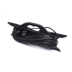 Удлинители STEKKER HM02-01-20, серия Home, цвет черный, длина 20 м, количество розеток 1, -, сечение 39224 - фото 75806