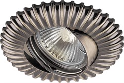 Светильник потолочный встраиваемый (ИВО) FERON DL6213, под лампу MR16 G5.3, античное золото, круг, 9 28867 - фото 75961