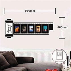 Наклейка на стену для 5 фоторамок, NL83 23333 - фото 76183