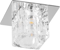 Светильник потолочный встраиваемый со светодиодом 10W (ИВО) FERON BS125-FB, с LED чипом 1LED*COB 10W 27821 - фото 76290