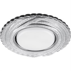 Светильник потолочный встраиваемый (ФВО) FERON CD4037, под лампу с LED подсветкой 20LED*2835 SMD 400 40504 - фото 76415