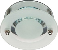 Светильник потолочный встраиваемый FERON BS3180, декоративный MR16 G5.3, хром, круг, 86*86*50 мм, мо 28225 - фото 76442