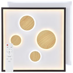 Светильник накладной светодиодный, потолочный управляемый (ДПО) FERON AL8400, 90W, 3000К-6500K (тепл 41144 - фото 76723