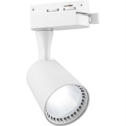 Светильник трековый на шинопровод, однофазный (ДПО) FERON AL100, 12W, 2700К (теплый белый), 170-265V 32511 - фото 76927