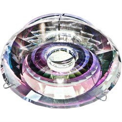 Светильник потолочный встраиваемый (ИВО) FERON DL4158, декоративный MR16 G5.3, хром, круг, 112*112*6 17184 - фото 76941