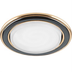 Светильник потолочный встраиваемый (ФВО) FERON DL53, под лампу GX53 GX53, титан-золото, круг, 103*10 29482 - фото 77010