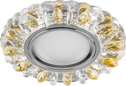 Светильник потолочный встраиваемый (ИВО) FERON CD914, под лампу с LED подсветкой 15LED*2835 SMD 4000 28986 - фото 77025