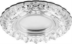 Светильник потолочный встраиваемый (ИВО) FERON CD925, под лампу с LED подсветкой 15LED*2835 SMD 4000 28900 - фото 77064