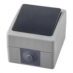 Выключатель одноклавишный STEKKER PSW10-112-54, серия Велена тип установки - открытой установки, раз 32756 - фото 77088