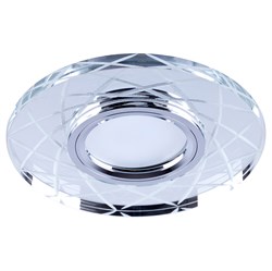 Светильник потолочный встраиваемый (ИВО) FERON CD983, под лампу с LED подсветкой 15LED*2835 SMD 4000 32440 - фото 77181