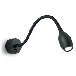 Подсветка настенная FERON AL7720 черный, 3W, 3700К (белый), 230V, 210Lm, корпус алюминий, IP20, 60*6 41229 - фото 77258