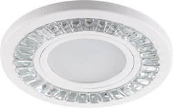 Светильник потолочный встраиваемый (ИВО) FERON CD958, под лампу с LED подсветкой 15LED*2835 SMD 4000 32656 - фото 77499