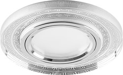 Светильник потолочный встраиваемый (ИВО) FERON CD960, под лампу с LED подсветкой 15LED*2835 SMD 4000 32650 - фото 77535