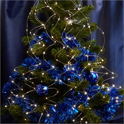 Гирлянда на елку FERON CL53, 200LED, (белый), статичная (постоянного свечения), 2м+1м прозрачный шну 32984 - фото 77586