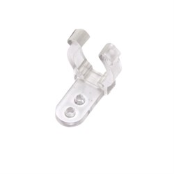 Крепеж на стену 2W для дюралайта LED-F2W со светодиодами, пластик (продажа упаковкой), LD127 26141 - фото 77593