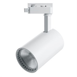 Светильник трековый на шинопровод, однофазный (ДПО) FERON AL102, 12W, 4000К (белый), 170-265V, 1080L 29513 - фото 77643