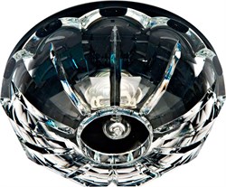 Светильник потолочный встраиваемый (ИВО) FERON JD180, декоративный JCD9 G9, черный, полушар, 103*103 18847 - фото 77756