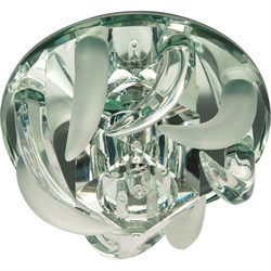 Светильник потолочный встраиваемый FERON CD2531, со стеклом JC G4.0, прозрачный, круг, 110*110*63 мм 18793 - фото 77789