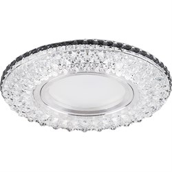 Светильник потолочный встраиваемый (ИВО) FERON CD940, под лампу с LED подсветкой 15LED*2835 SMD RGB, 32541 - фото 77815