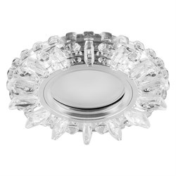 Светильник потолочный встраиваемый (ИВО) FERON CD910, под лампу с LED подсветкой 15LED*2835 SMD 4000 28893 - фото 77927